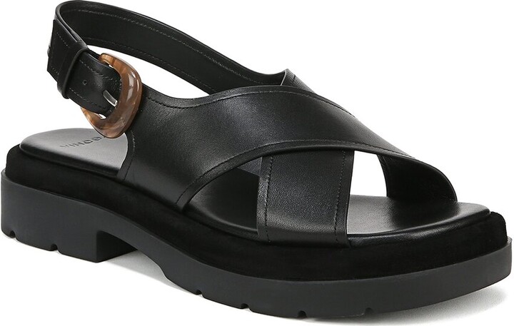 Vince Helena Leather Slingback Sandal