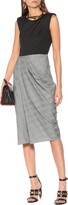 Thumbnail for your product : Alexander McQueen Sleeveless wool and cashmere dress