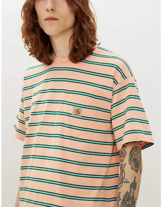 Carhartt Wip Houston striped cotton-jersey T-shirt