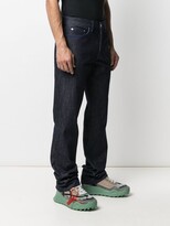Thumbnail for your product : Marcelo Burlon County of Milan Logo Print Straight-Leg Jeans