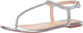 Thumbnail for your product : Blue by Betsey Johnson Lux Flat Sandal (Silver) Women's Shoes