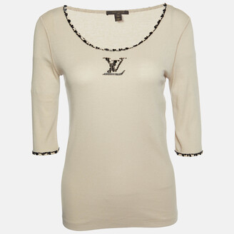 Women's Slanted Signature Vase T-Shirt, LOUIS VUITTON