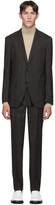 Thumbnail for your product : HUGO BOSS Brown Window Pane Suit