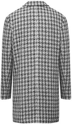 M&Co Dogtooth textured coat