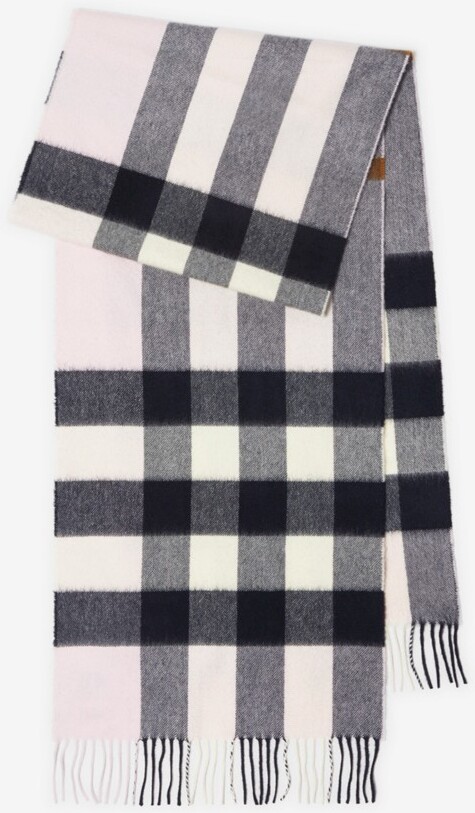 Burberry Check Cashmere Scarf