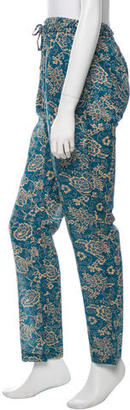 Etoile Isabel Marant Straight-Leg Floral Pants w/ Tags