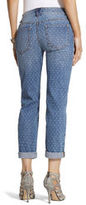 Thumbnail for your product : Chico's Platinum Denim Dot Boyfriend Jeans