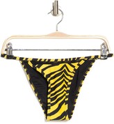 Thumbnail for your product : KENDALL + KYLIE Triangle Mesh Trim Cheeky Bikini Bottoms