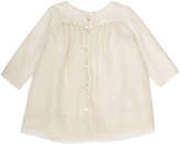 Thumbnail for your product : Bonpoint Tulle & Velvet Babydoll Dress. Size 6M-2Y