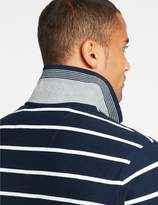 Thumbnail for your product : Marks and Spencer Slim Fit Pure Cotton Striped Polo Shirt
