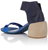 Thumbnail for your product : Marsèll Women's Leather Ankle-Strap Sandals - Blue