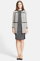 Thumbnail for your product : Tory Burch 'Jade' Reversible Patent & Jacquard Coat