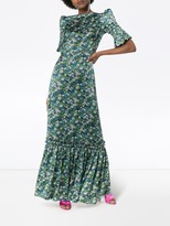 Thumbnail for your product : The Vampire's Wife No.11 floral print dress