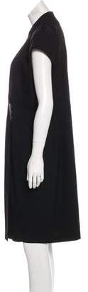 Calvin Klein Tonal Knee-Length Dress