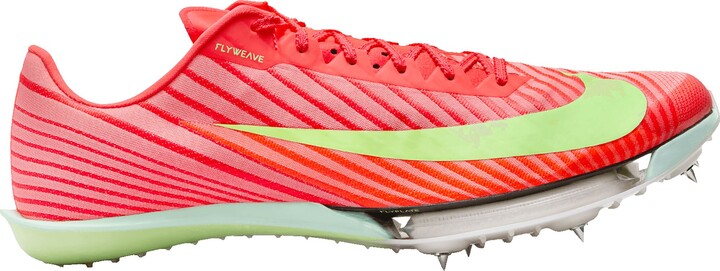 Nike Air Zoom Maxfly 2 Track and Field Shoes, M4.5/W6, Red/Pink