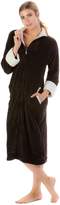 Thumbnail for your product : Casual Nights Women's Zip Front Plush Fleece Robe - Grape