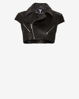 Thumbnail for your product : Barbara Bui Crop Leather Vest