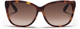 Thumbnail for your product : Jimmy Choo 'Chanty' star stud tortoiseshell plastic sunglasses