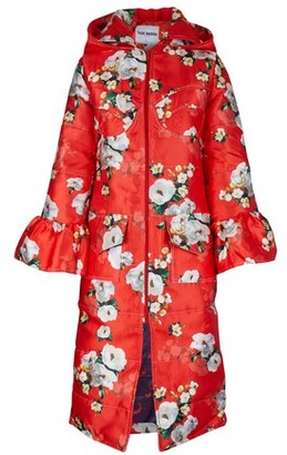 Thebe Magugu Floral winter coat