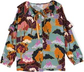 Thumbnail for your product : Raspberry Plum Patti animal-print blouse