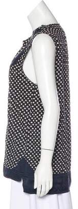 Marc by Marc Jacobs Sleeveless Polka Dot Top