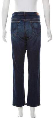 Adriano Goldschmied Mid-Rise Straight-Leg Jeans