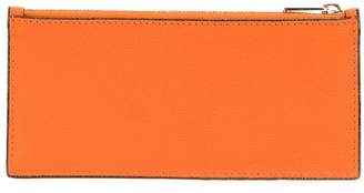 Valextra card holder zip wallet