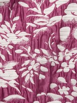 Thumbnail for your product : Alexis Livie Asymmetric Floral Jacquard Mini Sheath Dress