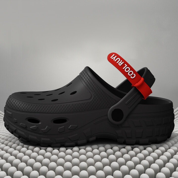 Basatu Summer Eva Clogs Soft Thick Sole Non-Slip Sandals for Women Outdoor Shoes Men & apos;s Closed Toe Sandals Couples Beach Slippers