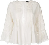 Diesel - lace embroidered blouse 