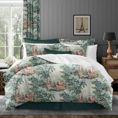 The Tailor's Bed French Countryside Linen Coverlet