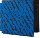 Thumbnail for your product : Lanvin Animal jacquard leather wallet - for Men