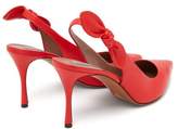 Thumbnail for your product : Tabitha Simmons Millie Slingback Leather Pumps - Womens - Red
