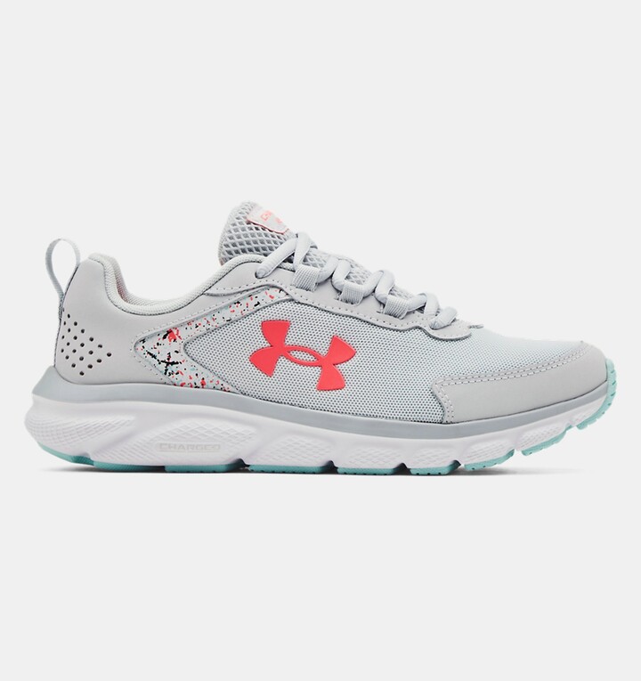 Under Armour Women's UA Charged Assert 9 Paint Splatter Running Shoes