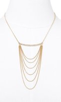 Thumbnail for your product : Express Pave Bar Chain Swag Necklace