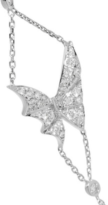 Stephen Webster Fly By Night 18-karat White Gold Diamond Bracelet