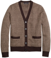 Thumbnail for your product : Brooks Brothers Glen Plaid Cardigan