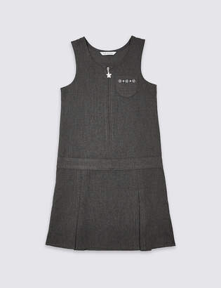 Marks and Spencer Girls' Embroidered Pinafore