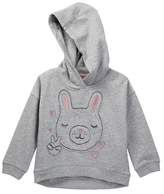 Thumbnail for your product : Joe Fresh High-Low Graphic Hoodie (Toddler & Little Girls)