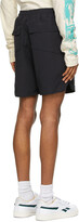 Thumbnail for your product : Rhude SSENSE Exclusive Black Logo Shorts