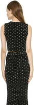 Thumbnail for your product : Torn By Ronny Kobo Edna Polka Dot Top