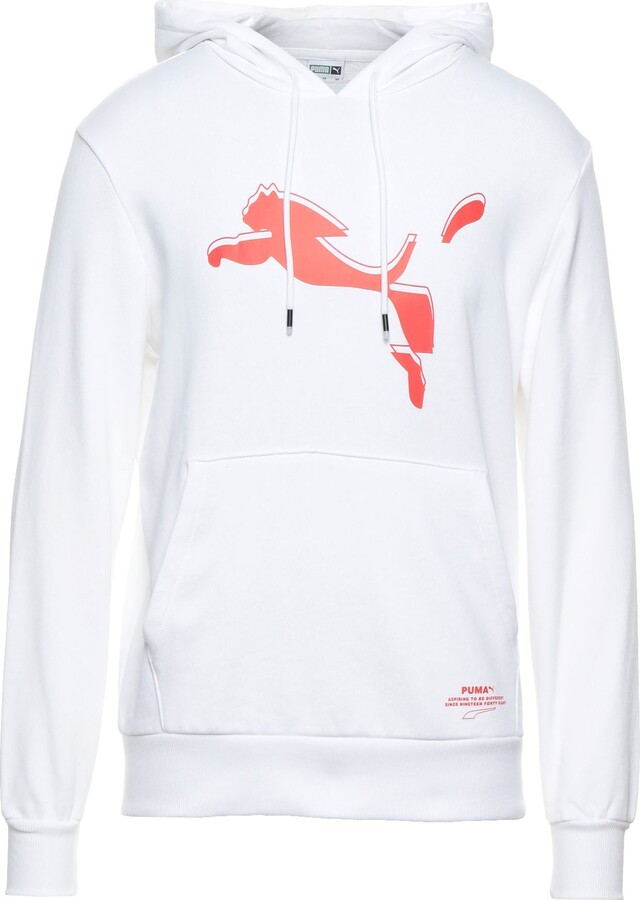 Puma Men's White Sweatshirts & Hoodies | ShopStyle