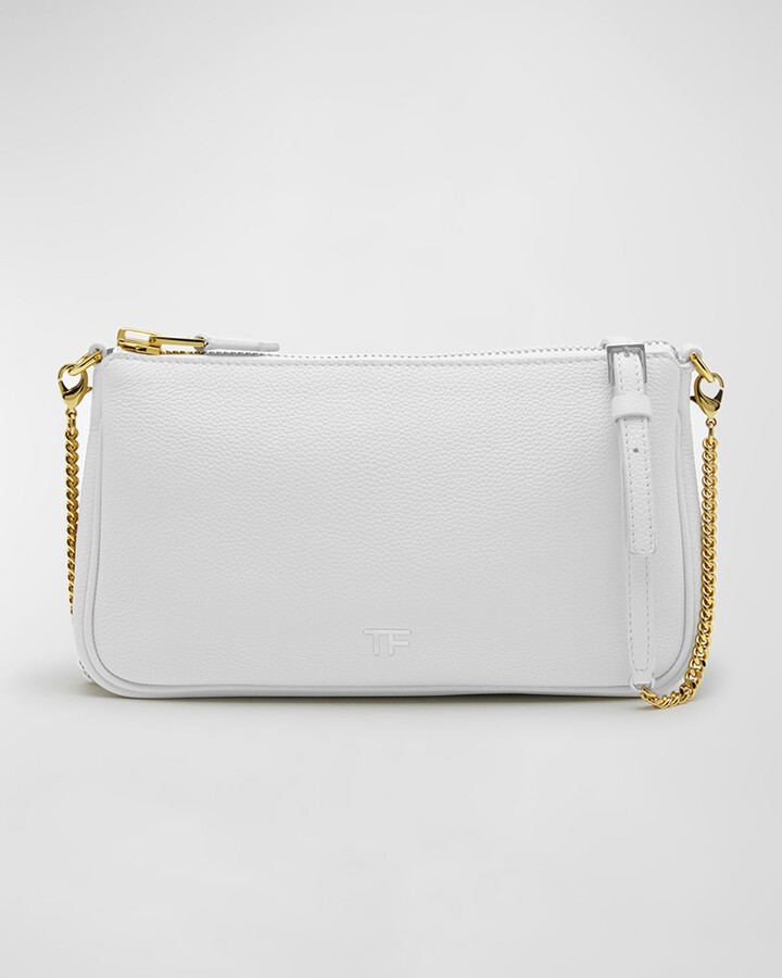 Tom Ford Mini Classic Grain Leather Zip Crossbody Bag ShopStyle