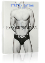 Thumbnail for your product : Emporio Armani Stretch Cotton Hip Brief