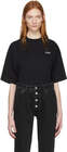 vetements black staff tshirt