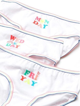 Maidenform Girls' Big Multi Pack Brief (Hashtag Days) Women's Underwear -  ShopStyle