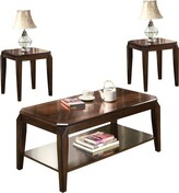 Thumbnail for your product : ACME Furniture 3pc Docila Pack Coffee End Table Set Walnut