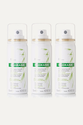 Klorane Dry Shampoo With Oat Milk, 3 X 50ml