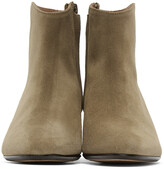 Thumbnail for your product : Isabel Marant Taupe Dacken Ankle Boots