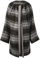 Vivienne Westwood Anglomania checked single breasted coat